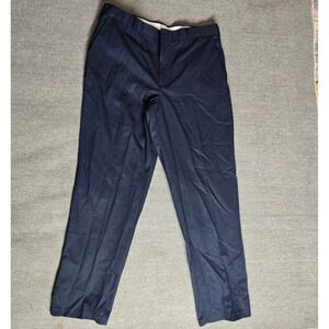 Cintas ComfortFLEX Mens Navy Blue Work Pants Trousers 36x32 9450200 Navy